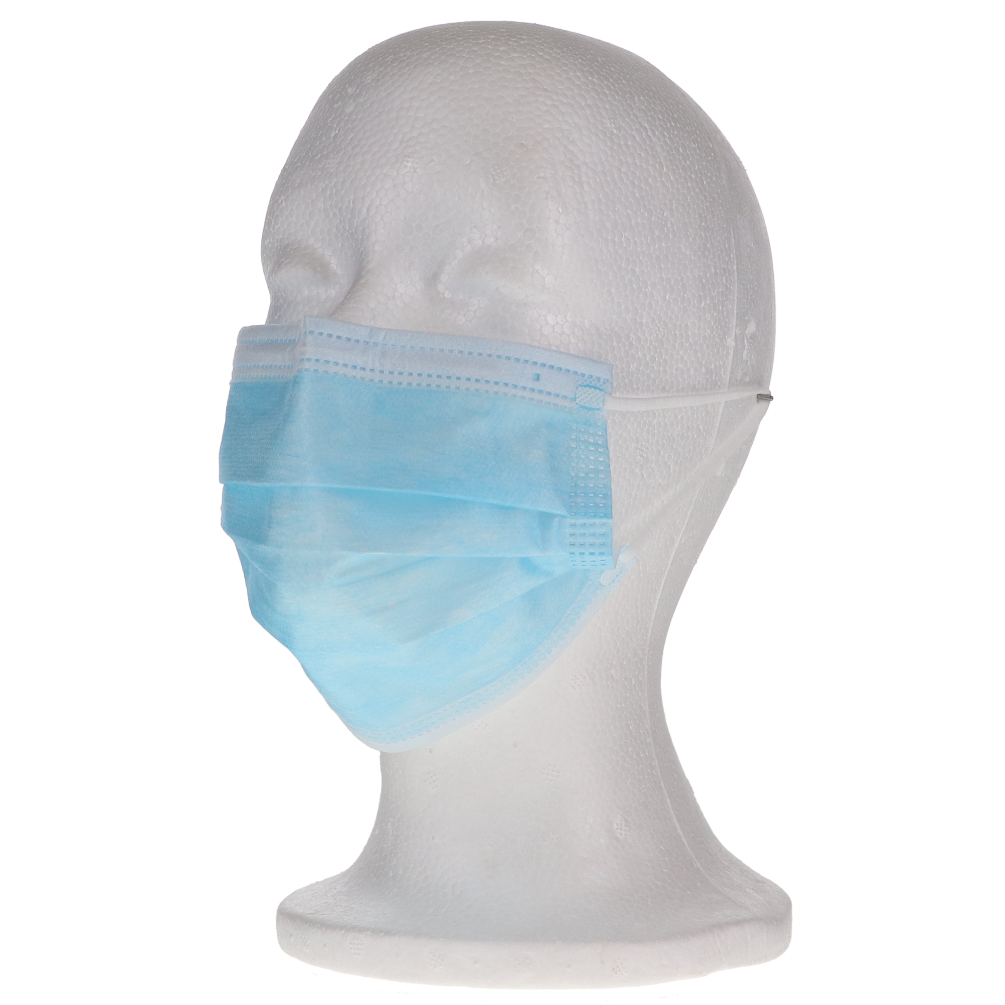 Aira 109120 Earloop 3-Ply Face Masks ASTM Level 2 Blue 50/Bx